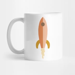 Rocket - Orange Mug